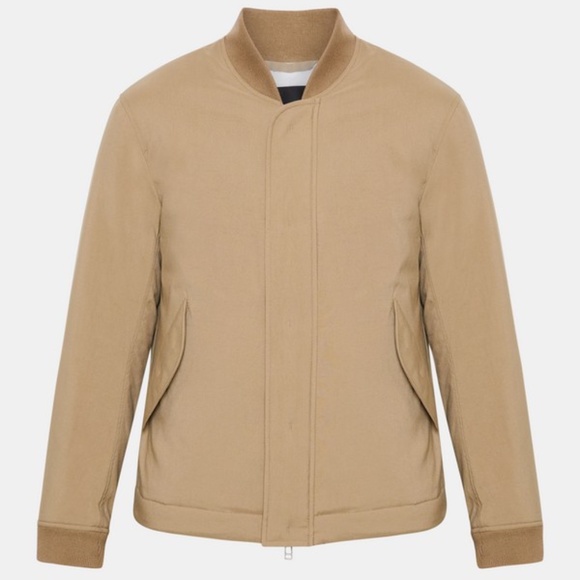 Theory Brigade Lennoz Zip Bomber Jacket NWT Mens